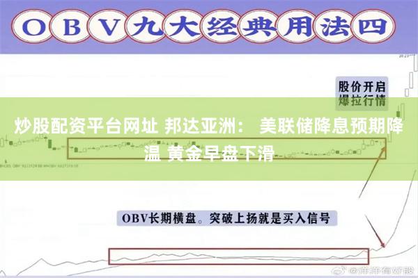 炒股配资平台网址 邦达亚洲： 美联储降息预期降温 黄金早盘下滑